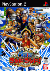One Piece Land Land JP Playstation 2  box art